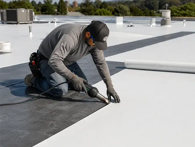 Commercial Flat Roof Repair