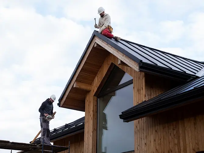 resedential metal roofing service